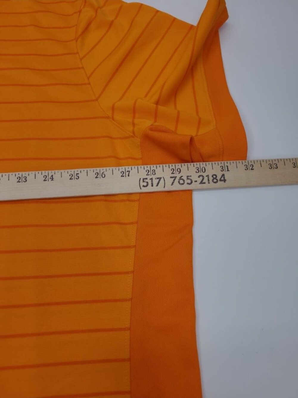 Nike Dri-Fit Orange Polo Tee Shirt Men's Size 3XL University of Tennessee Logo - Picture 4 of 8